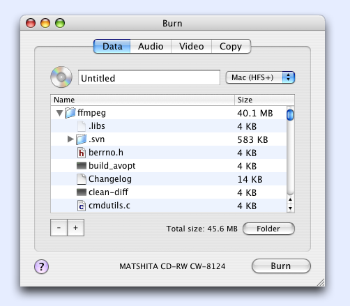 cd burning software free download for mac